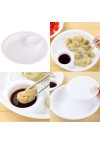 Multi-functional Plastic Double-Layer Boiled Dumplings Fruit Dish Bowl Draining Plate Tray