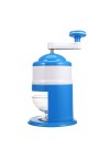 Manual Hand Crank Ice Crusher Home Ice Shaver with Stainless Steel Blades