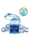 Manual Hand Crank Ice Crusher Home Ice Shaver with Stainless Steel Blades