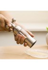 Stainless Steel Handheld Faucet Pepper Salt Grinder Spice Mill Muller Cooking Tool - Size S